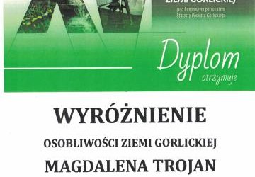 Wyróżnienie w konkursie 