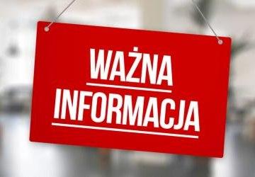 Informacja na temat dyżuru Nauczycieli w dniu 5 stycznia 2022