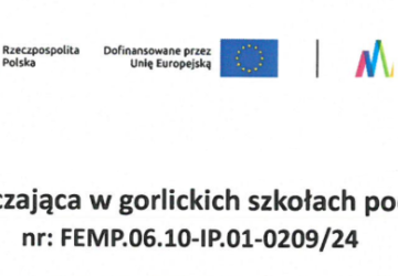 Informacja o rozpoczęciu realizacji projektu - „Edukacja włączająca w gorlickich szkołach podstawowych”