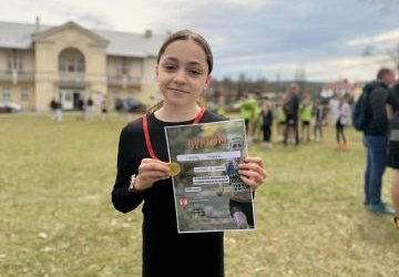 Sukces naszej uczennicy w zawodach powiatowych